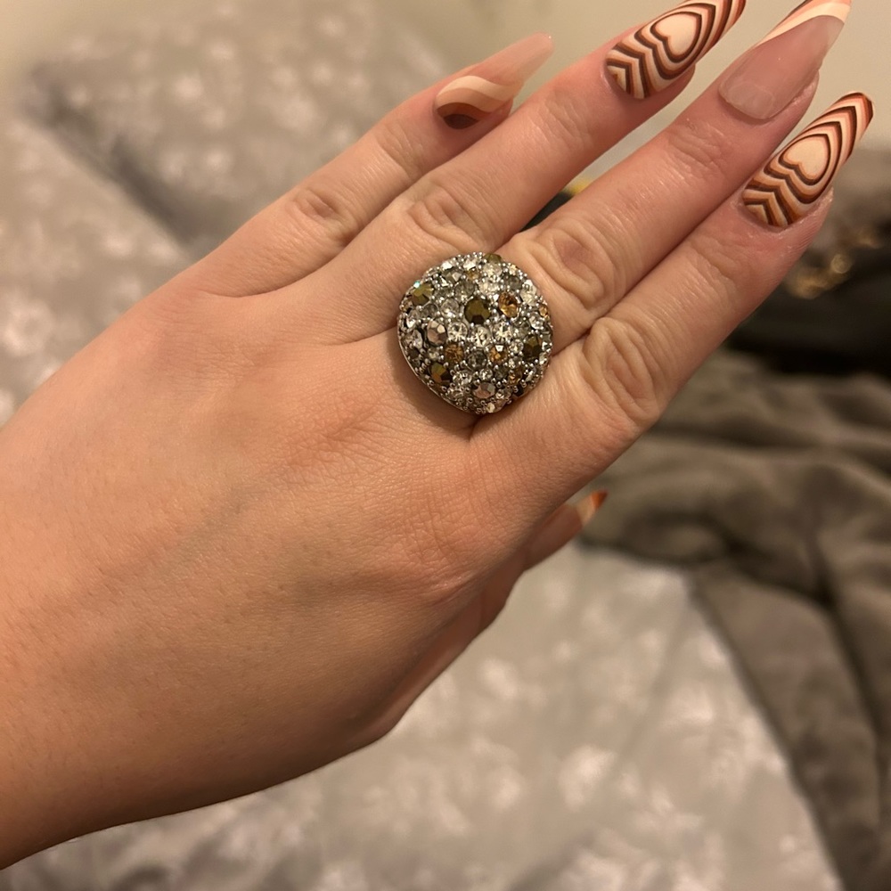 Crystal ring